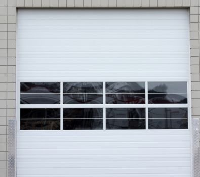 glass garage doors