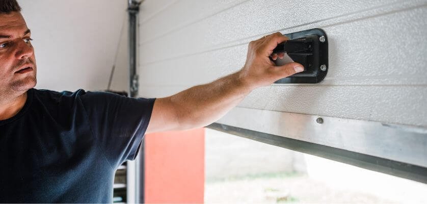 Bent Garage Door Tracks